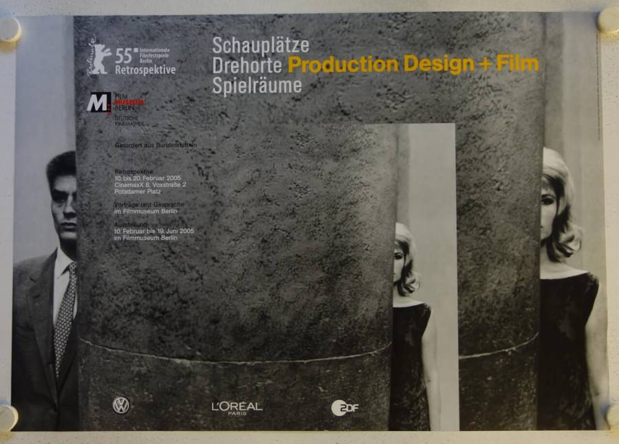 Production Design + Film original release german film festival poster